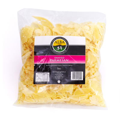 Alba Cheese - Shaved Parmesan 1KG